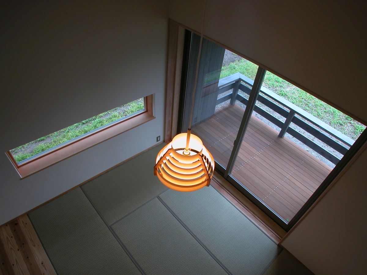 穂高有明の家Ⅲ(安曇野市)-和室（将来寝室）