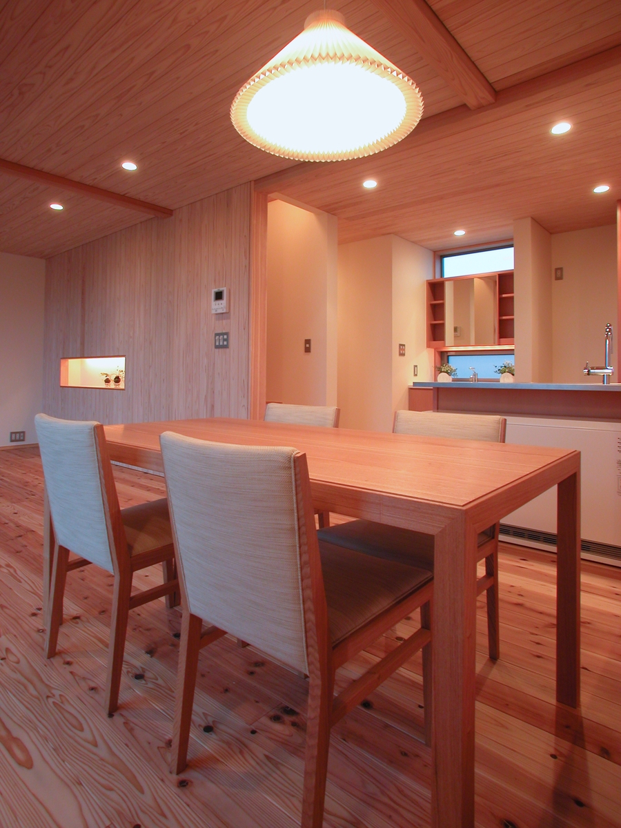 和田の家(松本市)-食堂