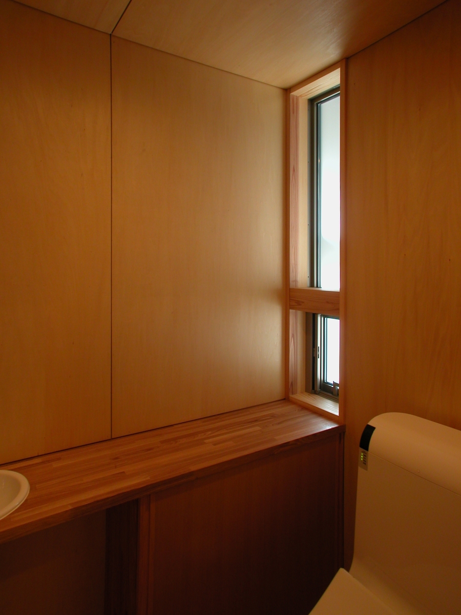 穂高有明の家Ⅲ(安曇野市)-便所