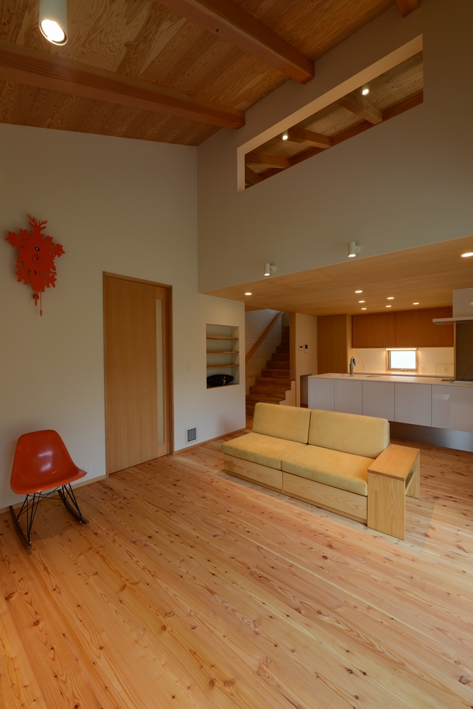 三郷の家Ⅳ（安曇野市）-居間