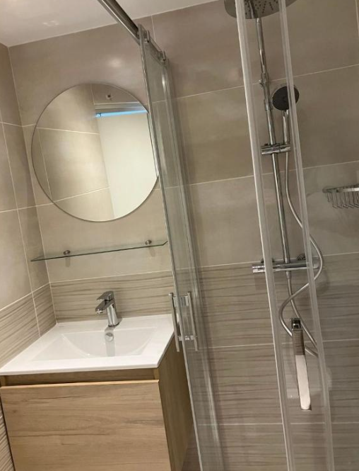 Après : Rénovation totale de la douche