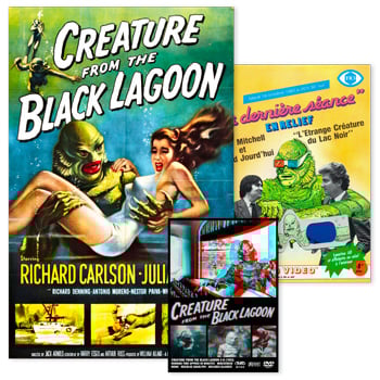 Anaglyphe : L’Étrange Créature du lac noir