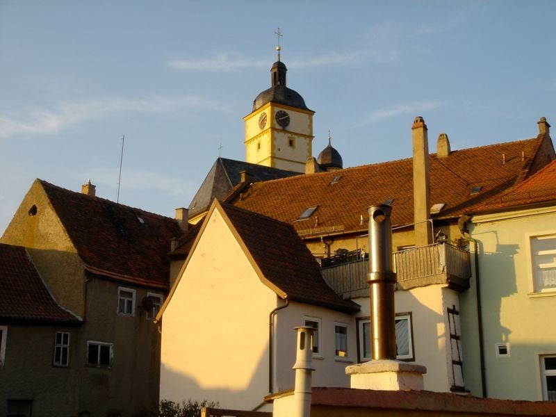 Blick auf die Stadtkirche