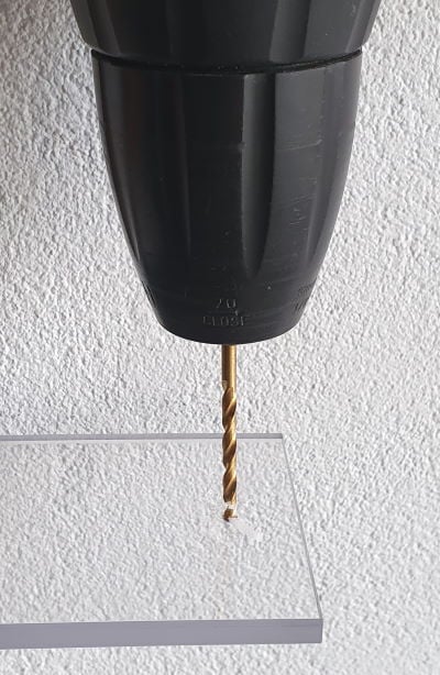 Kunsstoff bohren, Plexiglas bohren, Plastik bohren, Plastic bohren