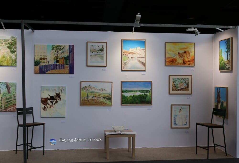 Copyright Anne-Marie Leroux Artiste Peintre.Tous droits réservés.