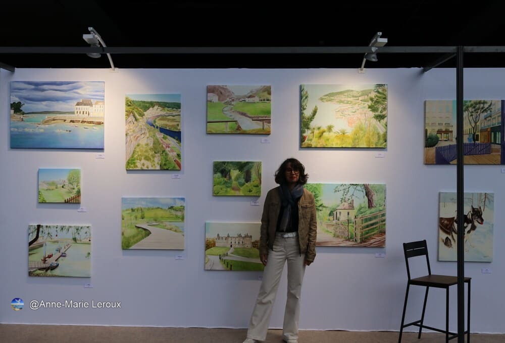 Copyright Anne-Marie Leroux Artiste Peintre.Tous droits réservés.