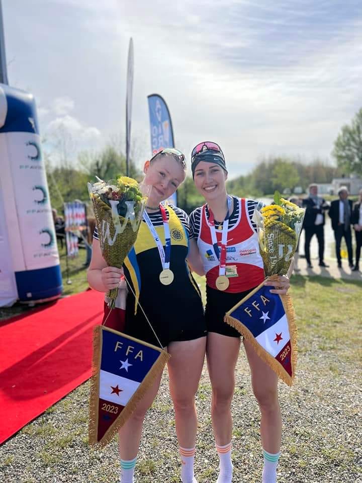 Agathe Odet Championne de France 2023 en 2-