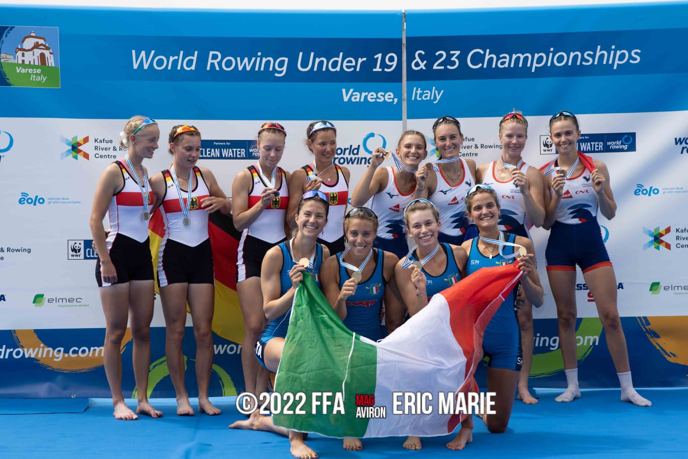 Championnat d'Europe 2023 Inès B en 4