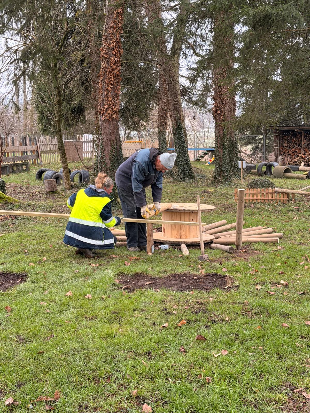 Wo ist denn die Schraube hingekommen?