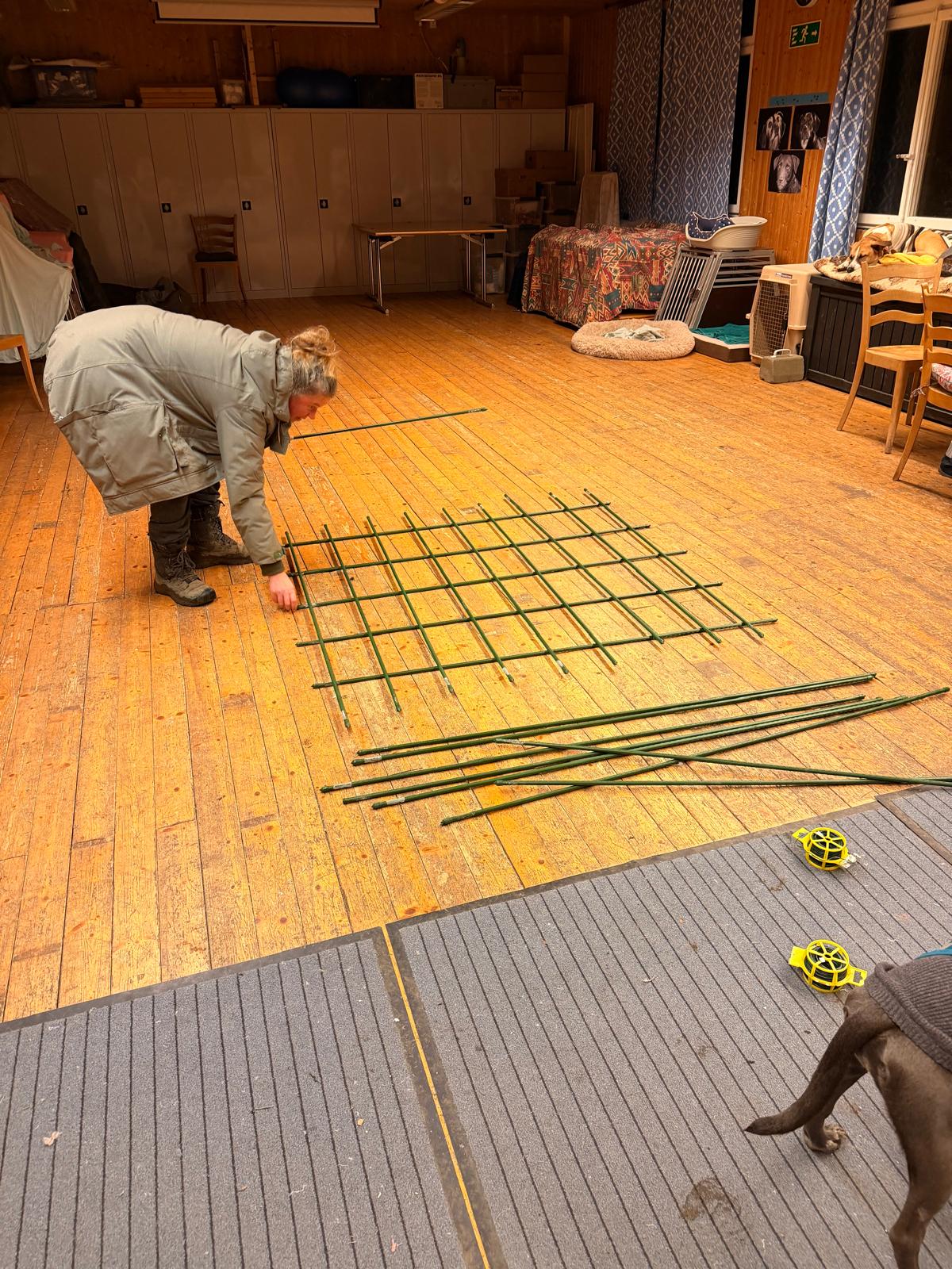 Noch ein wenig richten