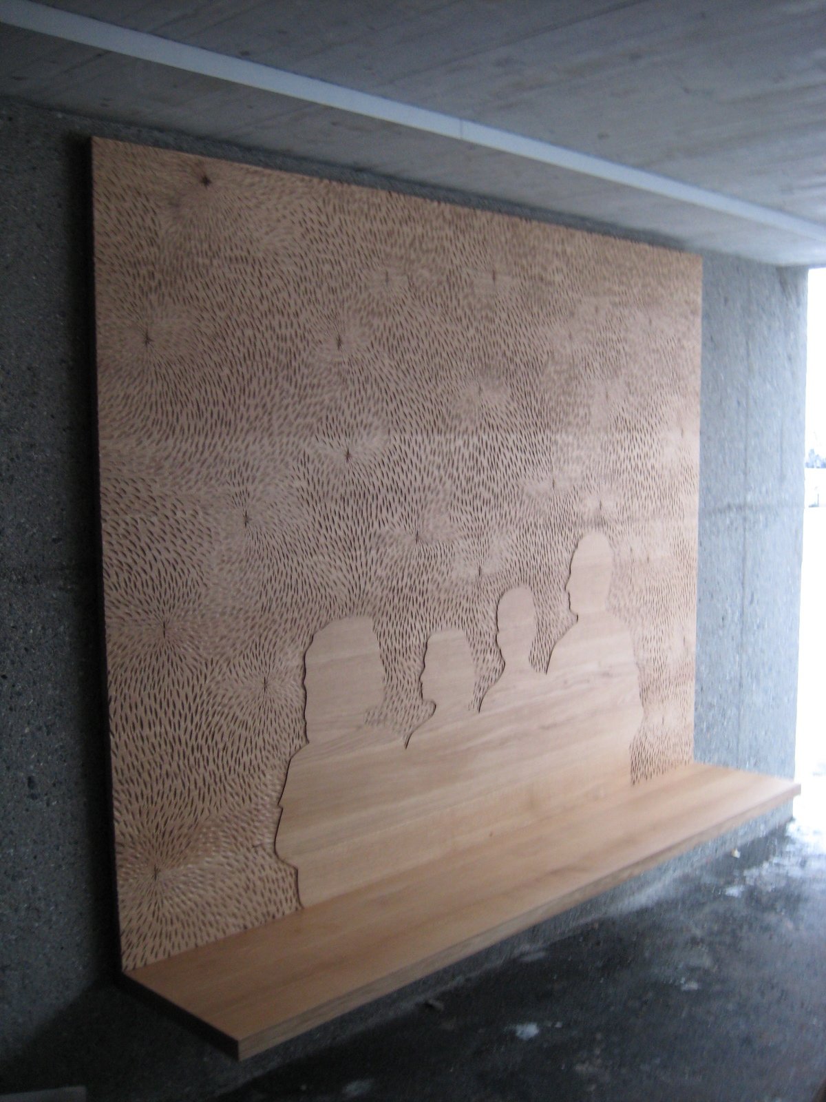 Bild Relief handgeschnitzt