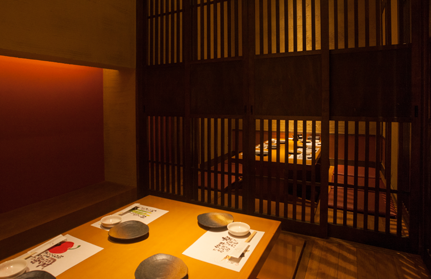 子連れも安心の個室あり