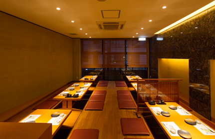 大人数の宴会にも対応！新年会、忘年会などは大広間で。