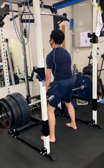 デッドリフト　200㎏！