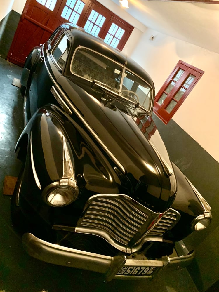 Zhou Enlai's Buick on display today