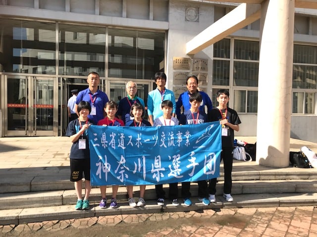 神奈川県チーム（中国遼寧省瀋陽にて）