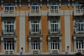 Balcony ornaments and detail art nouveau style - Hotel Moderne