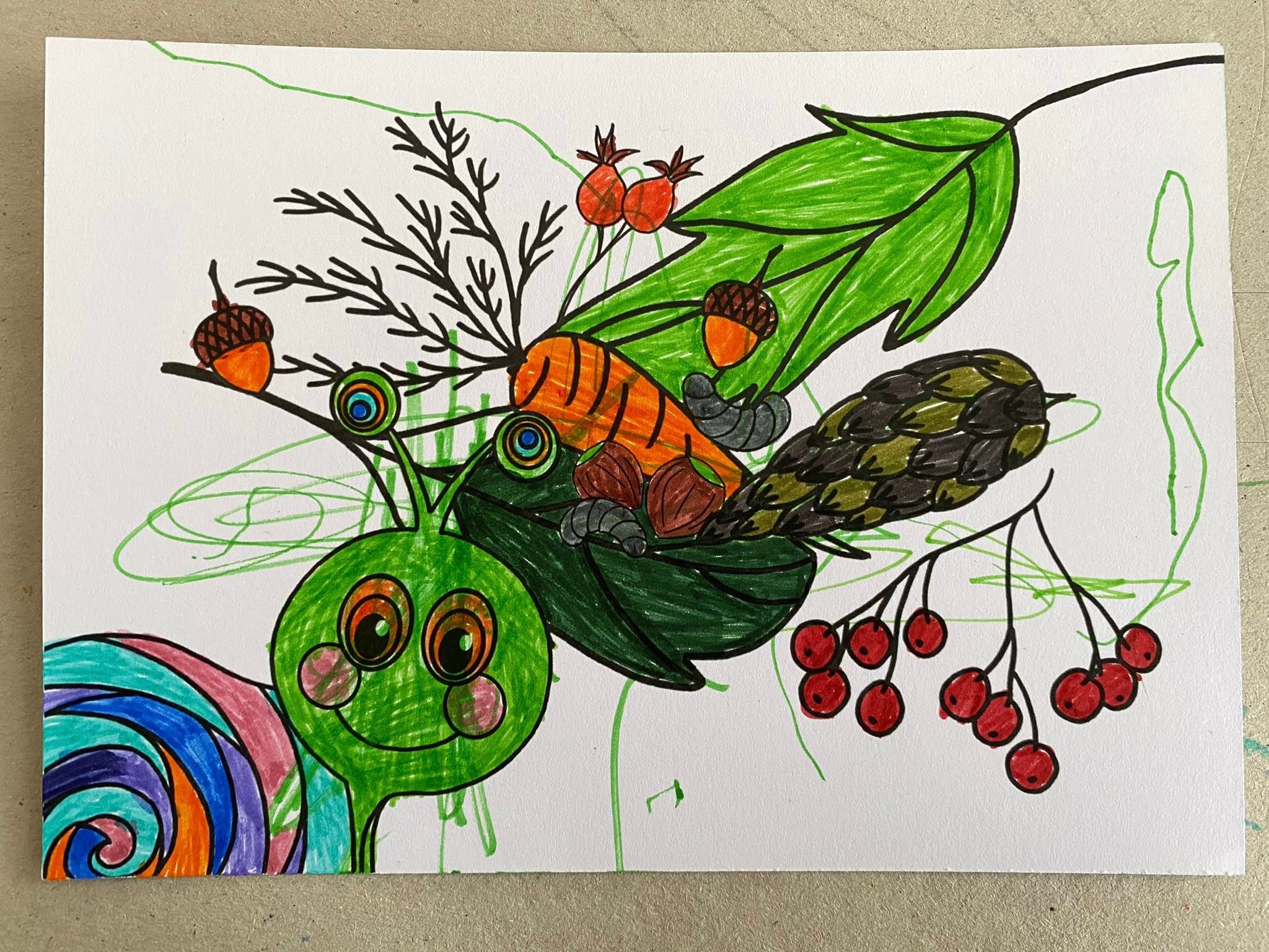 Mutter-Tochter-Kreation