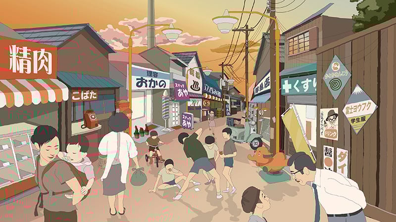 各種媒体用イラスト（広告代理店）