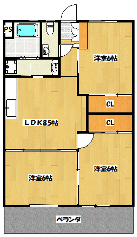 賃貸【浦添市】グランフォーレ結