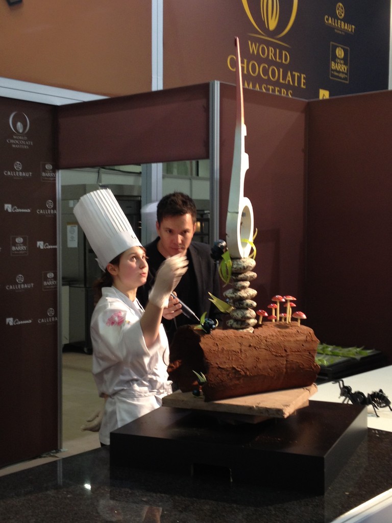 Small Talk mit Sven Epiney während des Wettbewerbes