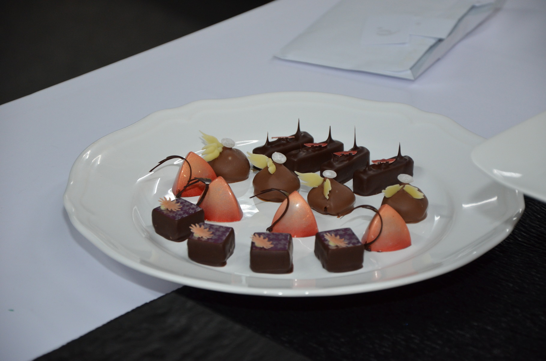 Cassis, Himbeer-Acetobalsamico, Kaffee-Williams, Banane-Erdnuss