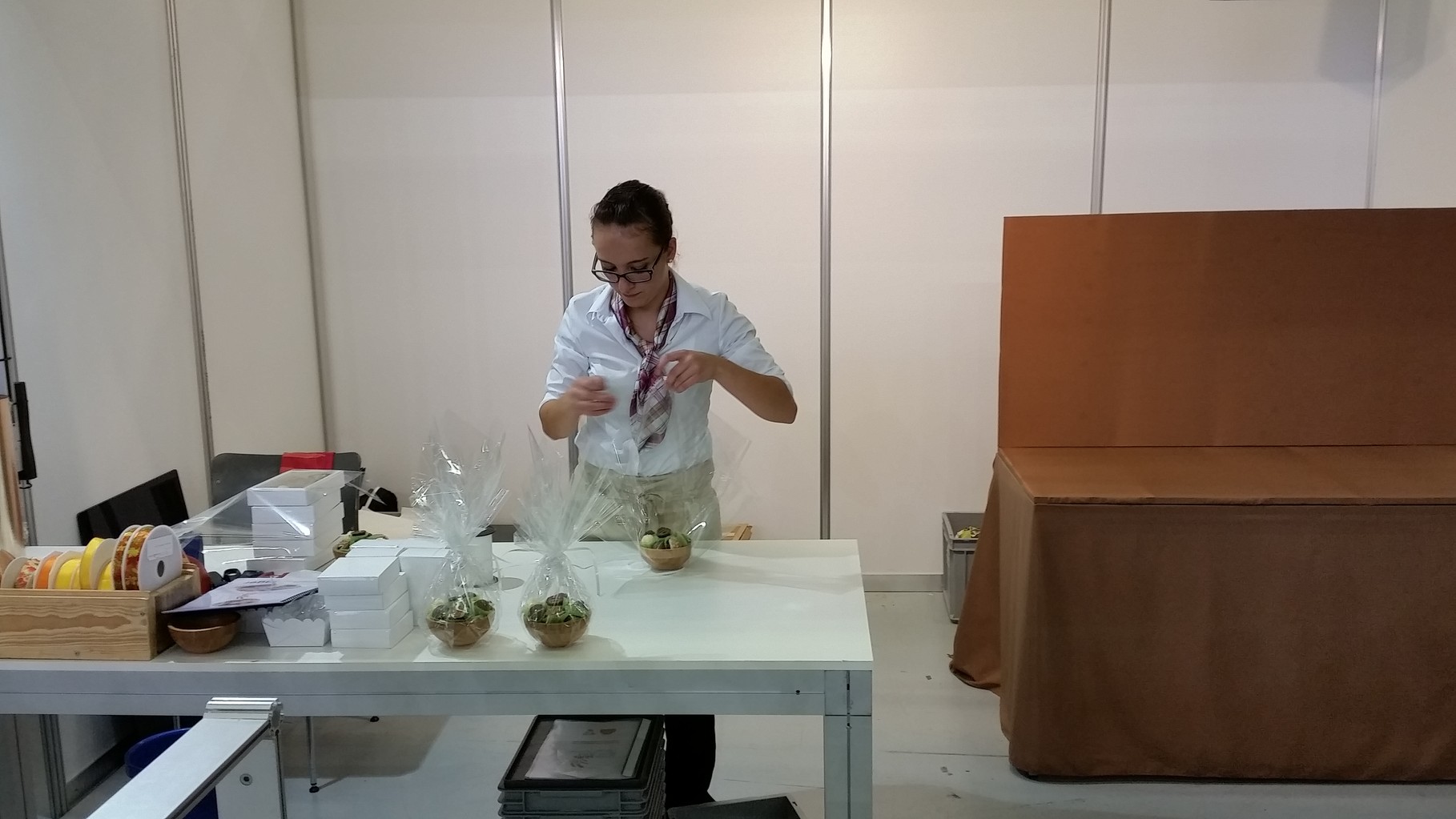 Arbeiten mit Cellophan