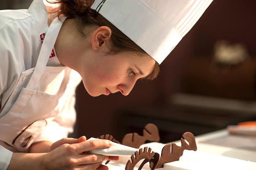 Volle Konzentration. Jeder Handgriff muss sitzen.