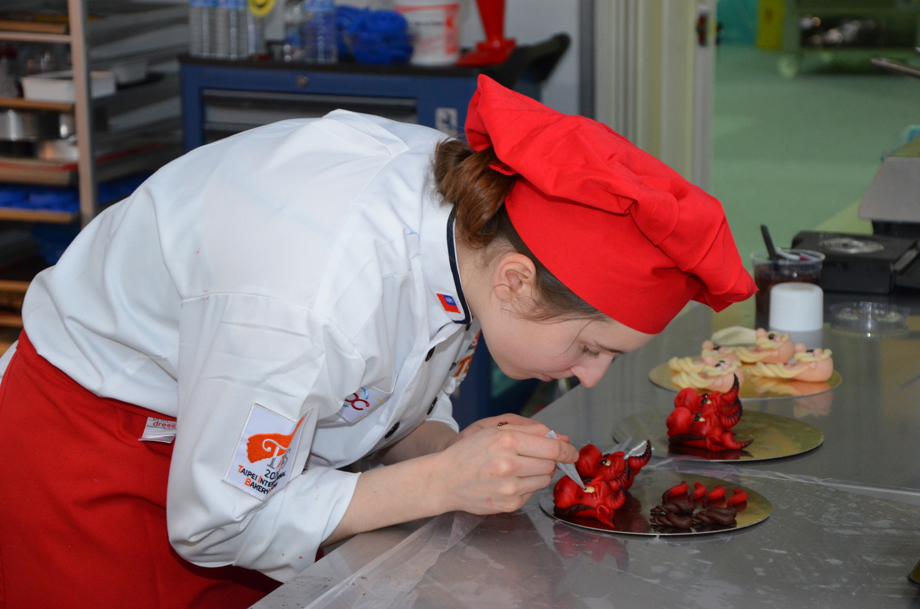 Marzipan modellieren