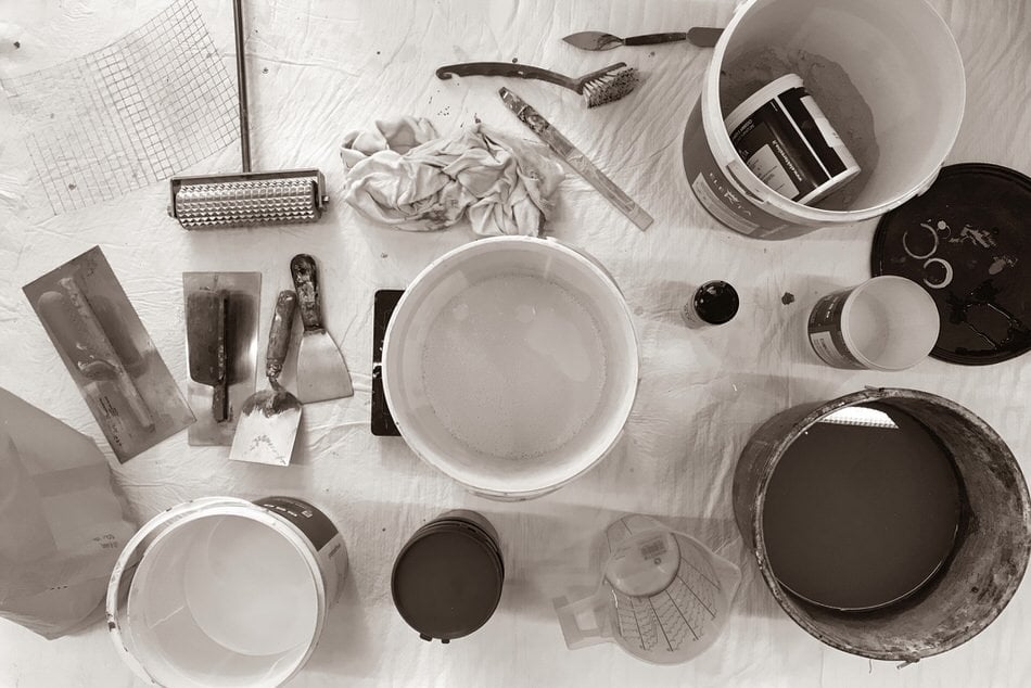 tools for cement art