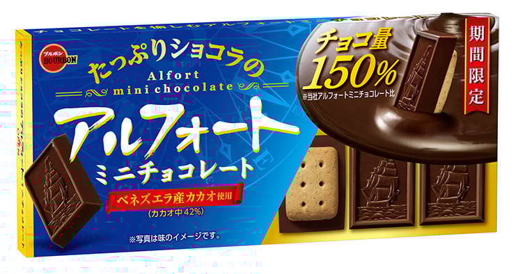 たっぷりショコラのアルフォートミニチョコレート