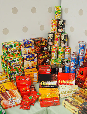 各メーカーの製品がズラリと並ぶ