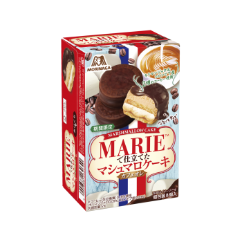 マリーで仕立てたマショマロケーキ〈カフェオレ〉