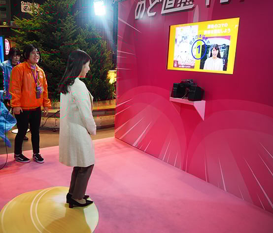 喉の奥に立つ。驚きの体感まであと1秒！