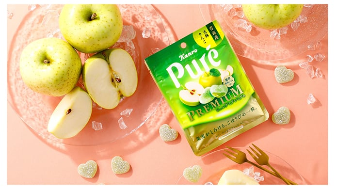 ピュレグミプレミアム　青森産王林りんご