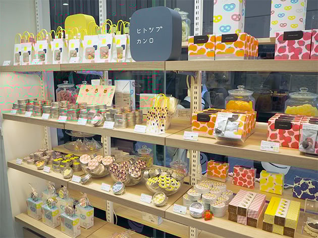 飴やグミも多彩に揃える