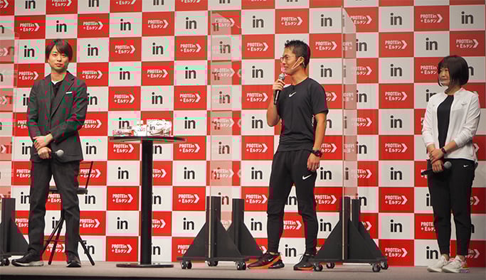  森永製菓トレーニングラボの永代、三好氏とトークセッション