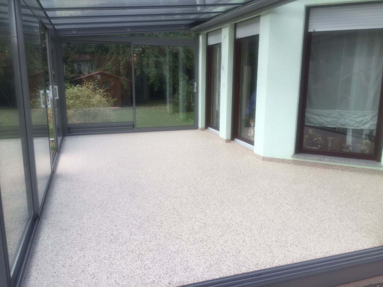 Steinteppich bei Eisenach im Wintergarten