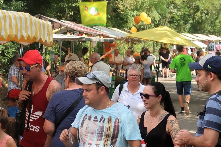 Anziehungspunkt Regionalmarkt.