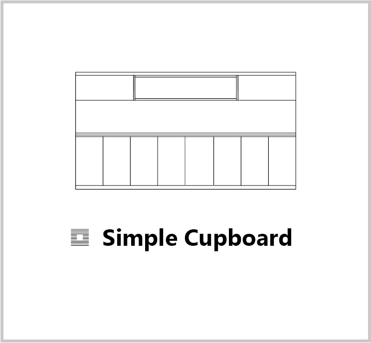 静岡市の注文住宅「ハコイエ」 オリジナルアイテム「simple cupboard」