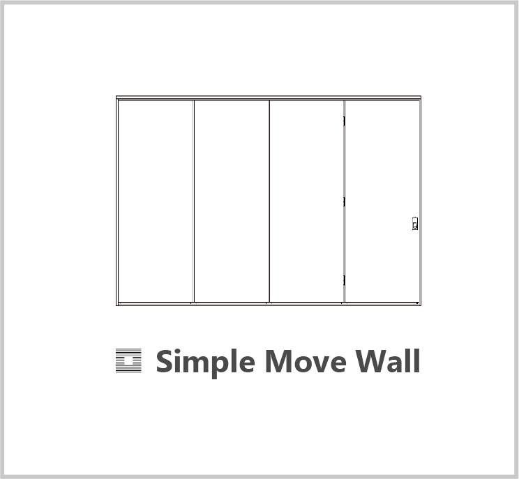 HACOオリジナルアイテム　simple move wall