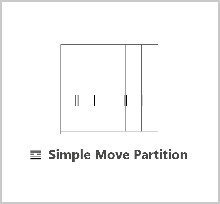 静岡市の注文住宅「ハコイエ」 オリジナルアイテム「simple move partition」