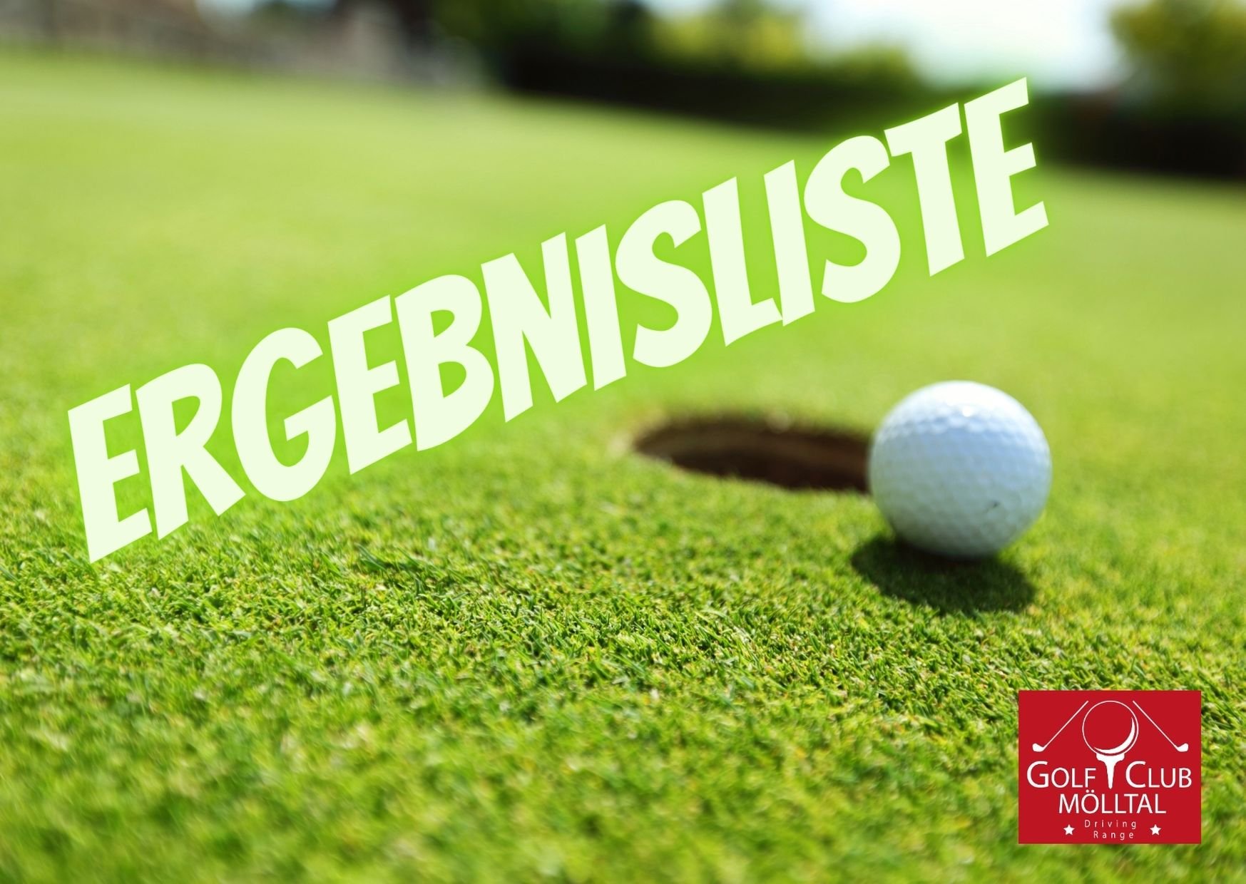 Ergebnisliste Driving Range Turnier vom 16.7.2023