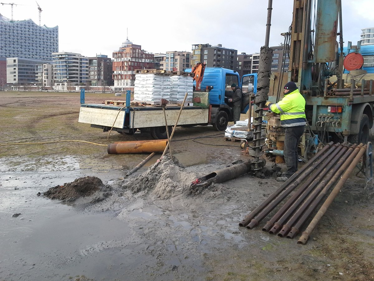 Strandkai – Baugrunderkundung, geotechnischer Bericht
