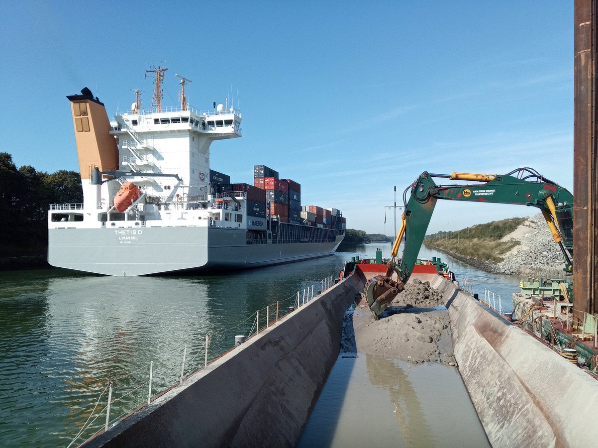 Nord-Ostsee-Kanal, wasserseitig - Bodenmanagement, örtliche Bauüberwachung 