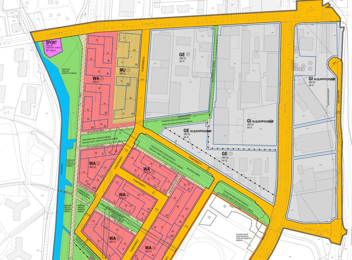 Wilhelmsburger Rathausviertel - Kampfmittel, Abbruch, Altlasten