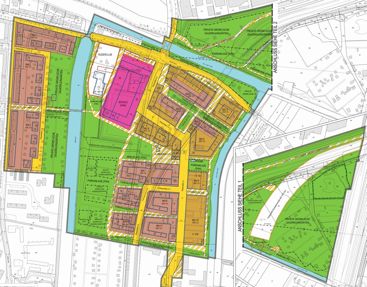 Elbinselquartier - Kampfmittel, Abbruch, Altlasten