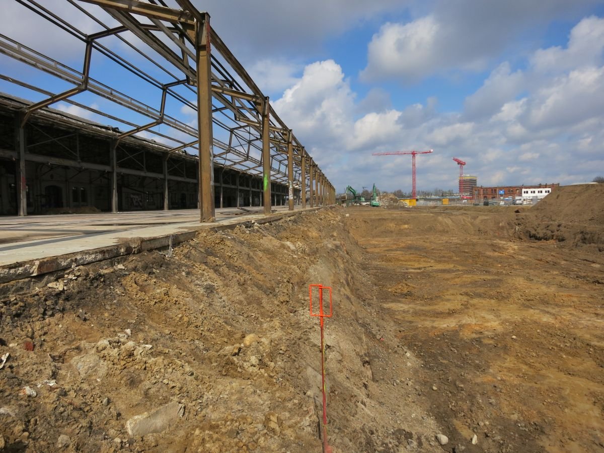 Kranhäuser Neue Mitte Altona - Kampfmittelsondierung