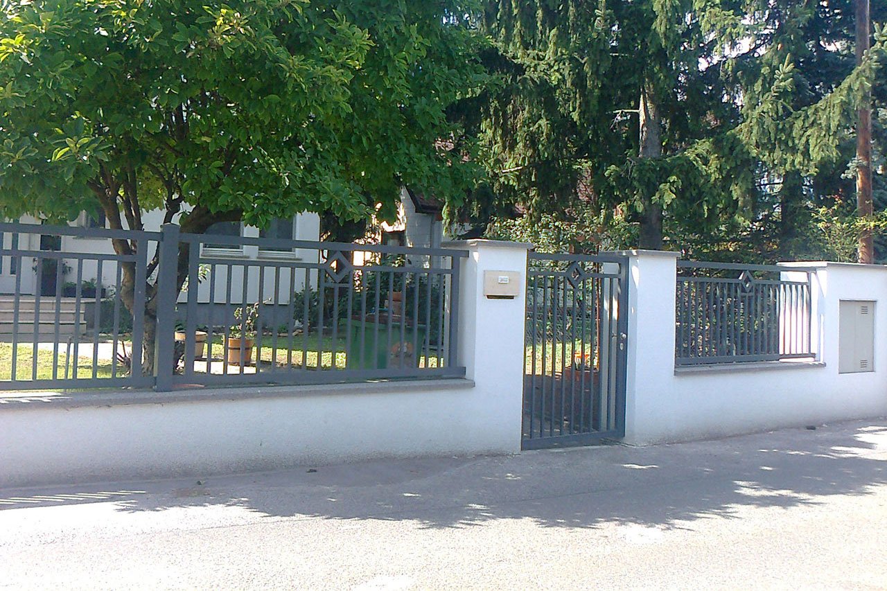 Sprossen mit Obergurt und Rautenmuster