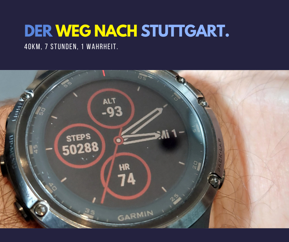 Der Weg nach Stuttgart